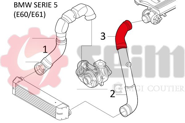 SEIM 981109 Charge Air Hose