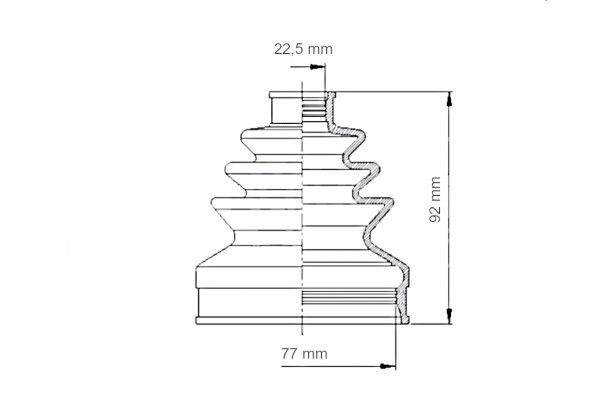 Fuelle, árbol de transmisión