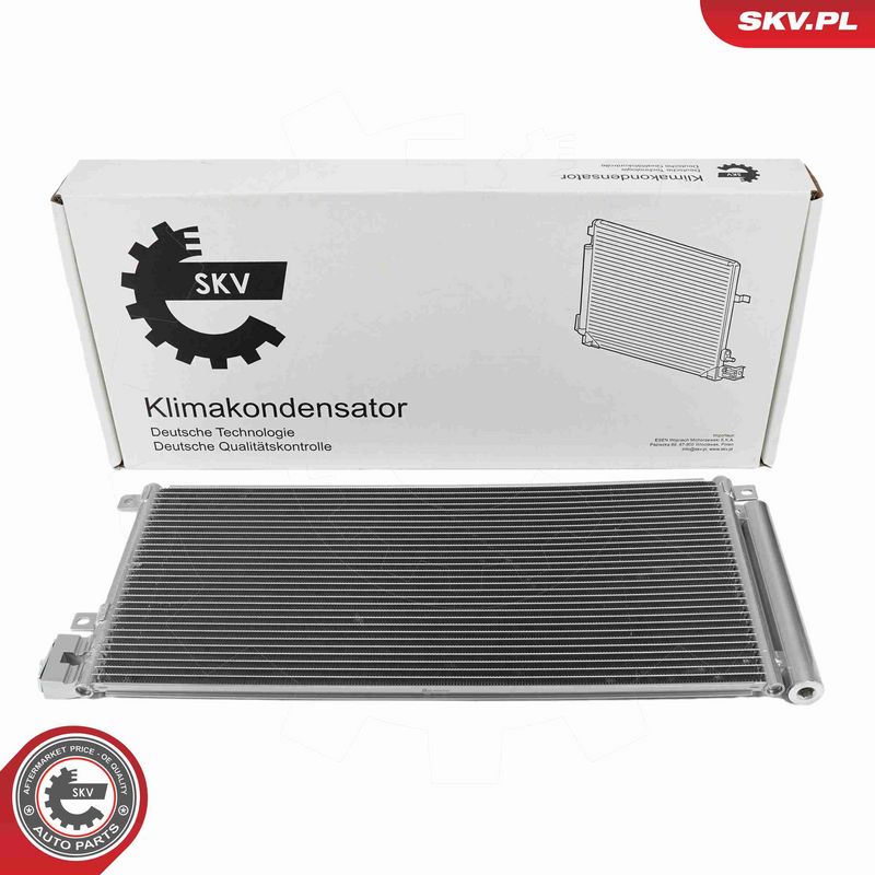 ESEN SKV 86SKV163 Condenser, air conditioning