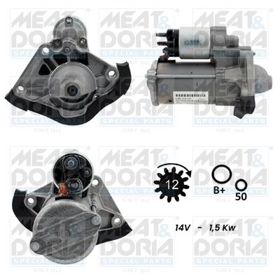 MEAT & DORIA Startmotor / Starter 5010980G