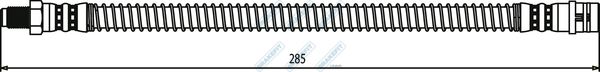 APEC Brake Hose BHO4152