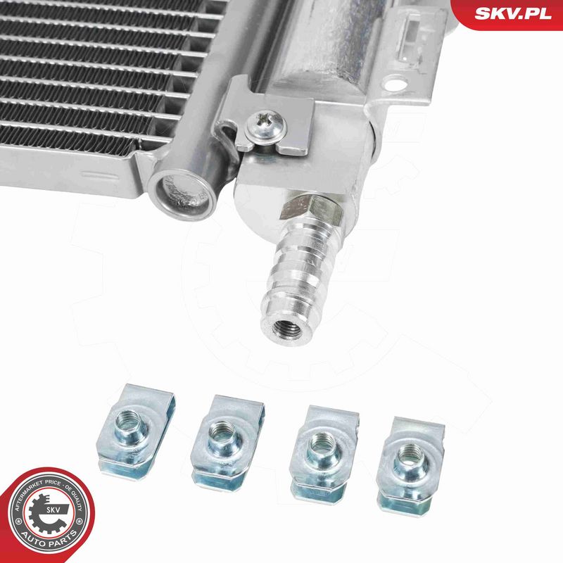 ESEN SKV 86SKV137 Condenser, air conditioning