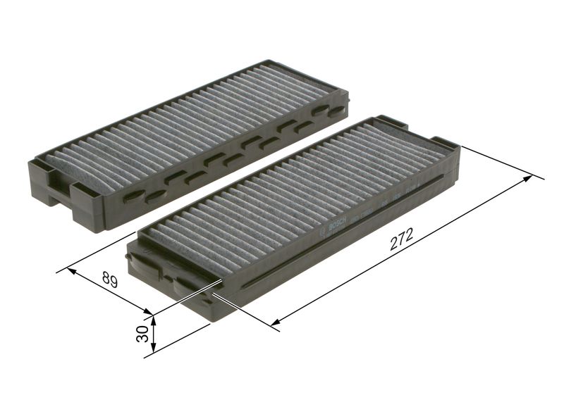 BOSCH 1 987 432 239 Filter, cabin air