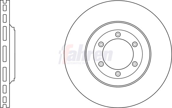 Fahren Brake Disc FBD6789