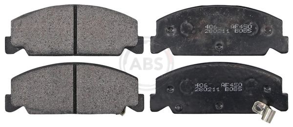 A.B.S. 36669 Brake Pad Set, disc brake