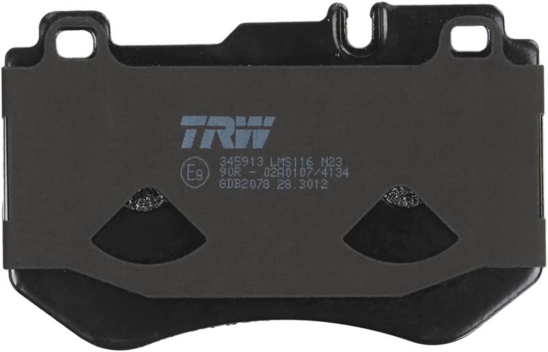 TRW GDB2078 Brake Pad Set, disc brake