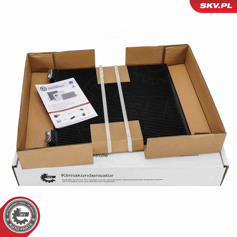 ESEN SKV 86SKV633 Condenser, air conditioning