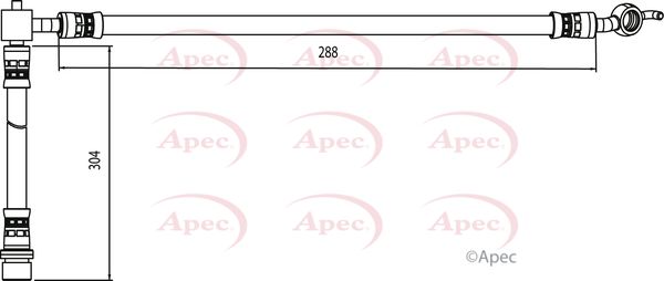 APEC Brake Hose HOS4084