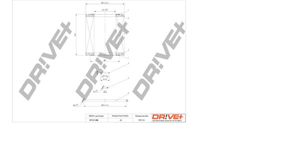 Оливний фільтр, Dr!Ve+ DP1110.11.0096