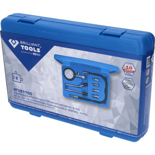 Kompressioonirõhu testimiskomplekt, KS TOOLS BT581100