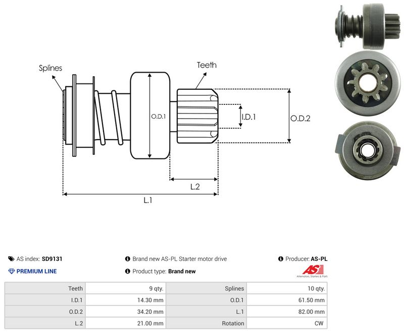 Vabajooks, starter, AS-PL SD9131