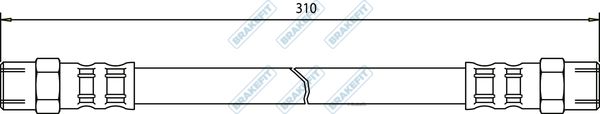 APEC Brake Hose BHO4020