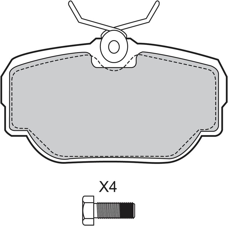 Juego de pastillas de freno