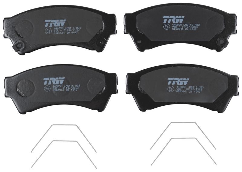 TRW GDB3501 Brake Pad Set, disc brake