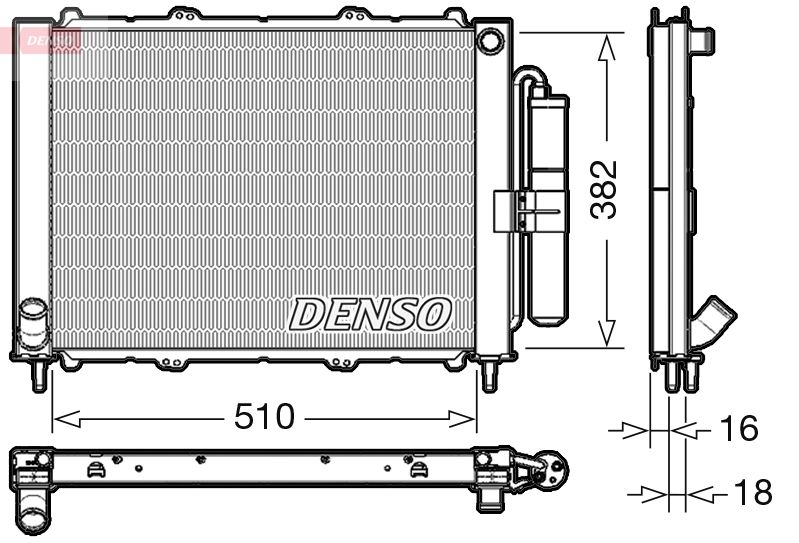 DENSO Hűtőmodul DRM23103