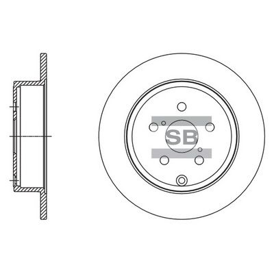 Гальмівний диск, Hi-Q SD4083