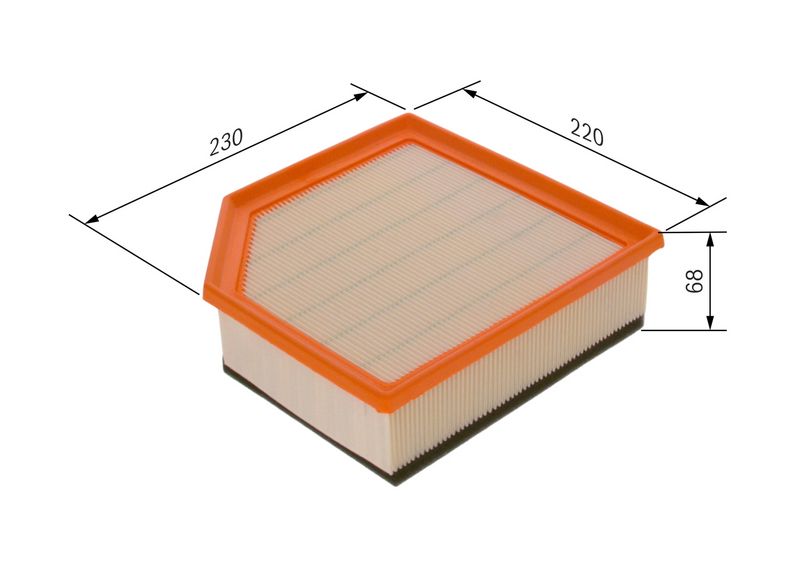 Õhufilter, BOSCH F 026 400 451