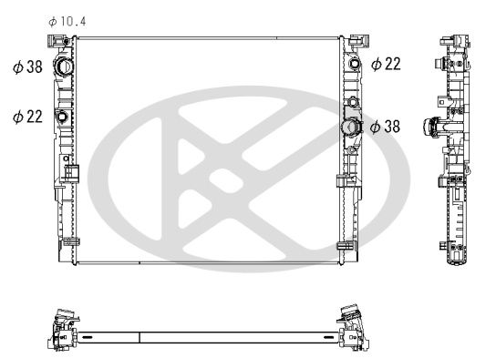 Kühler, Motorkühlung