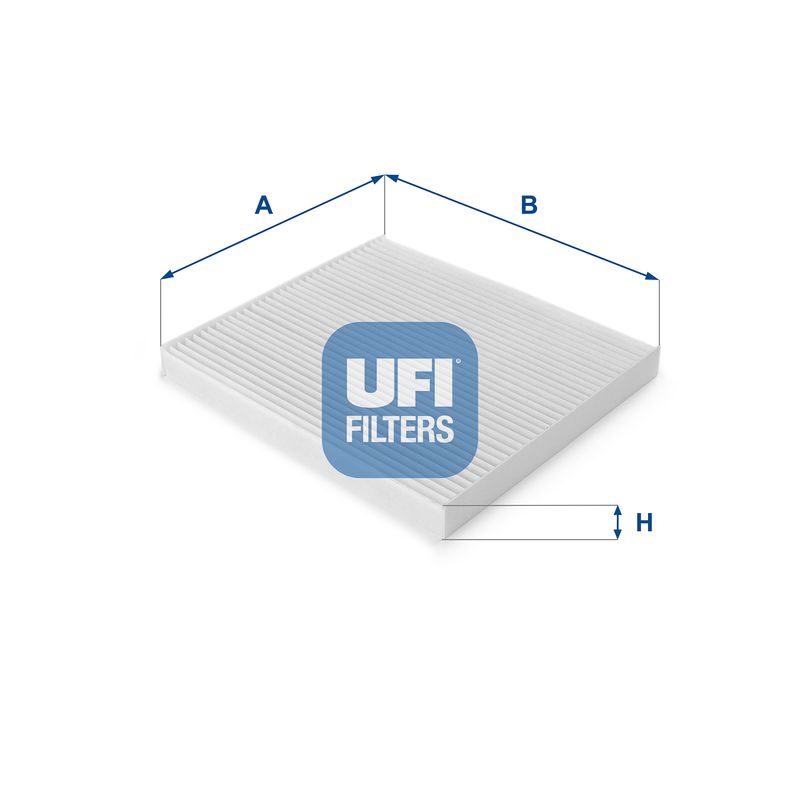 Фільтр, повітря у салоні, Ufi 53.125.00