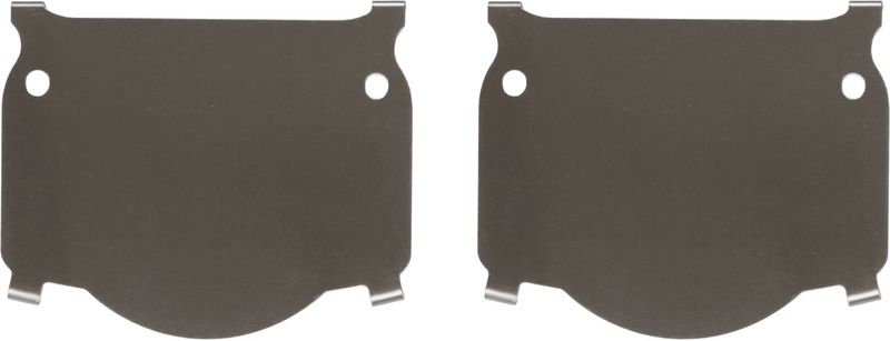 Piduriklotsi komplekt, ketaspidur, TRW GDB3646