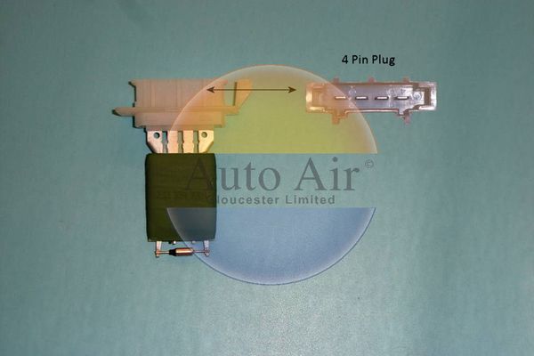 Auto Air Gloucester 20-0069 Series Resistor, blower