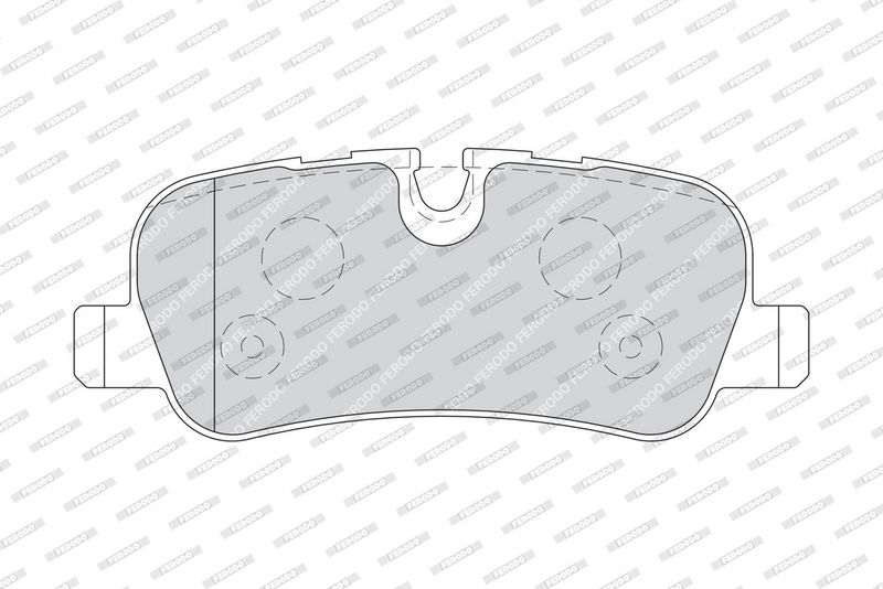 FERODO Plaquettes de frein à disque FDB1613