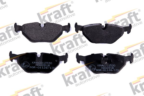 KRAFT Automotive 6012530 Комплект гальмівних накладок, дискове гальмо