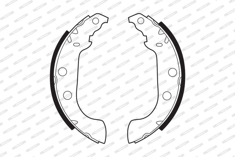 Sada brzdových čelistí FSB268