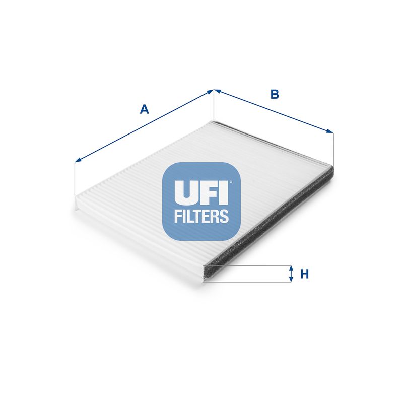 Фільтр, повітря у салоні, Ufi 53.041.00