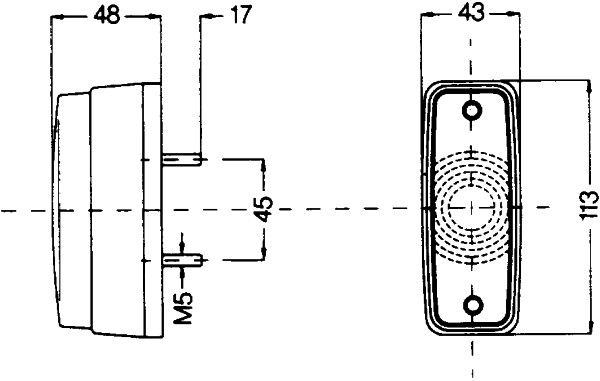 Стоянковий ліхтар, Hella 2PF997027-011