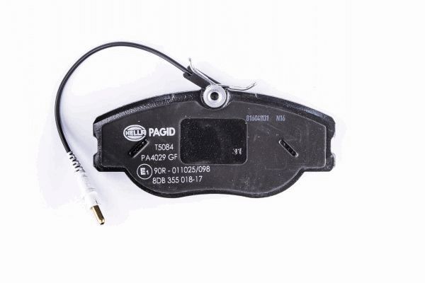 HELLA PAGID 8DB 355 018-171 Brake Pad Set, disc brake