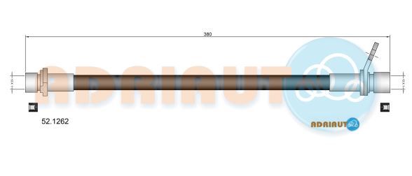 Гальмівний шланг, Adriauto 52.1262