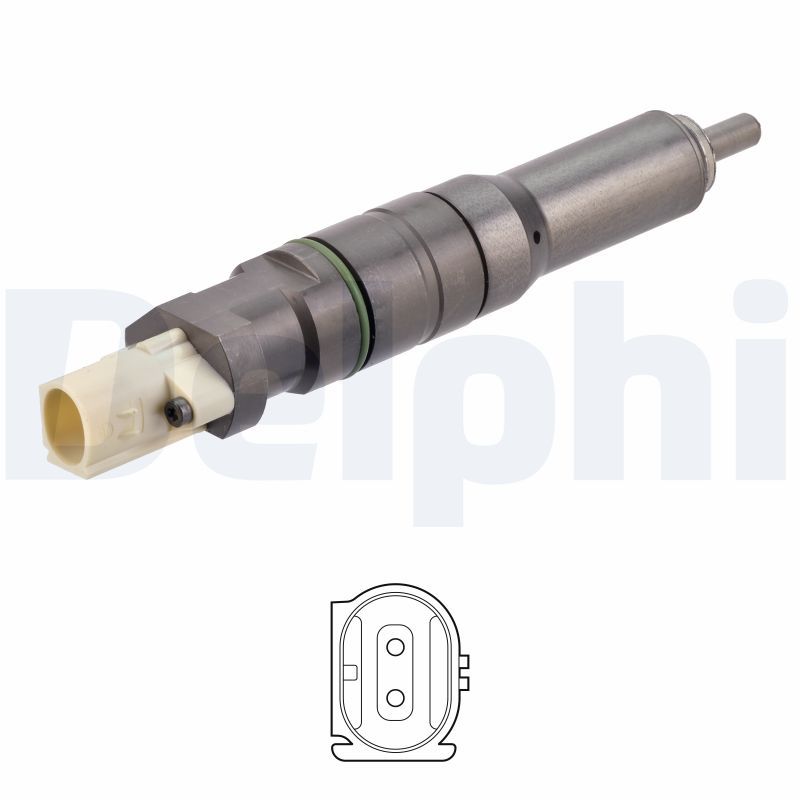 Delph F2P Smart EUI Fuel Injector BEBJ1D05001 DAF MX11 US MY17 2047601