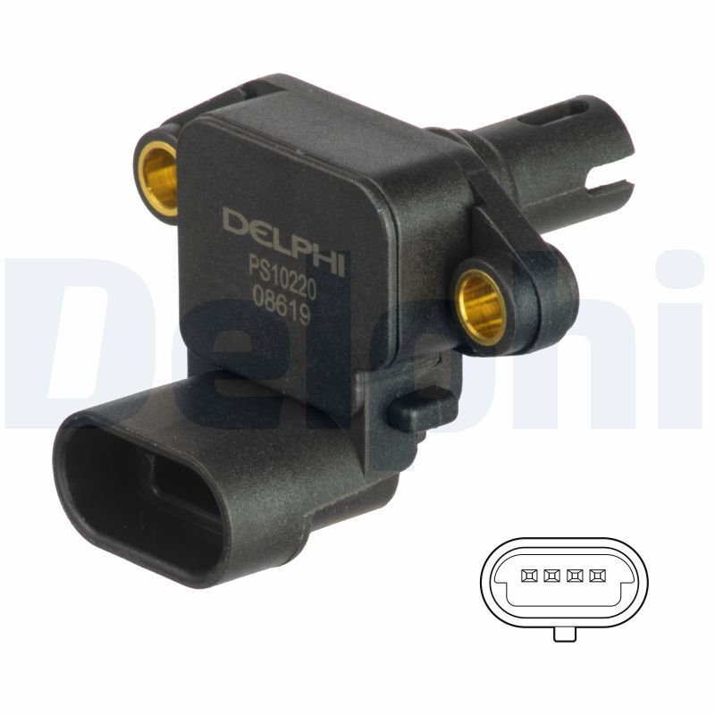 Delphi Sensor, boost pressure PS10220