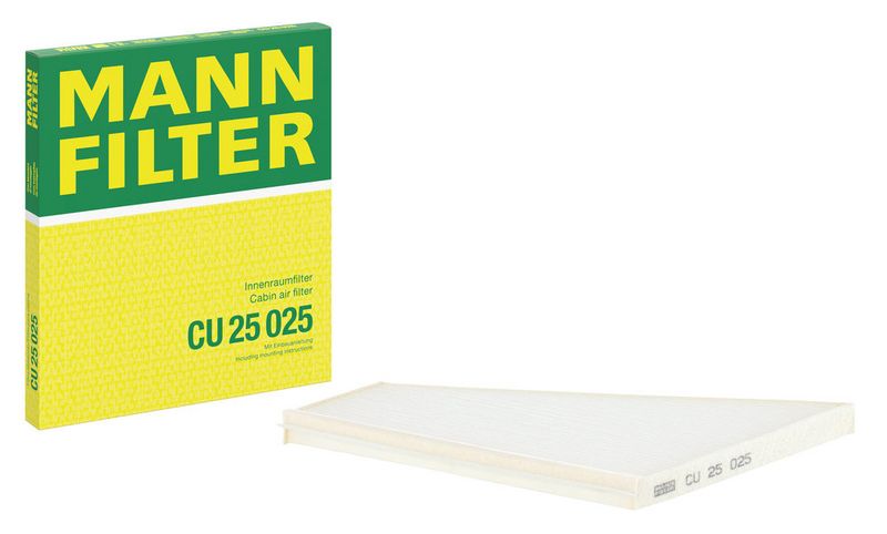 Filter, salongiõhk, MANN-FILTER CU 25 025