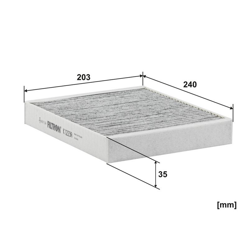 Filter, salongiõhk, FILTRON K 1223A