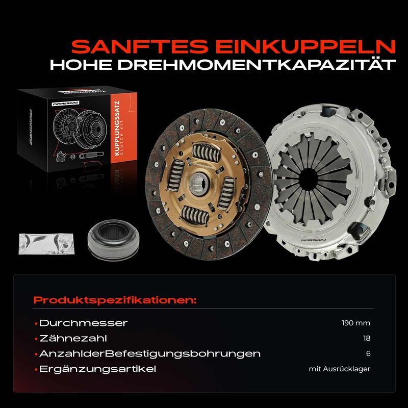 Frankberg 5481FB0028858 Clutch Kit