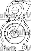 VALEO 455742 Starter