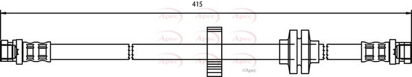 APEC Brake Hose HOS3468