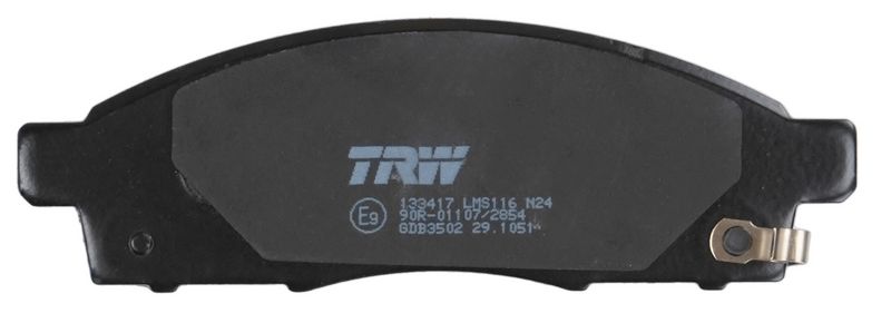 TRW GDB3502 Brake Pad Set, disc brake
