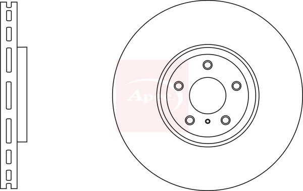 APEC Brake Disc DSK2833