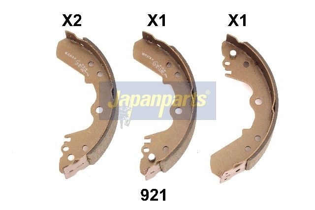JAPANPARTS Stabdžių trinkelių komplektas