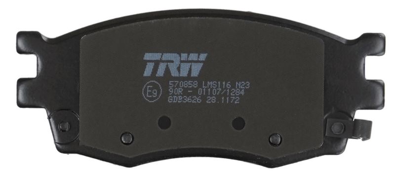 TRW GDB3626 Brake Pad Set, disc brake