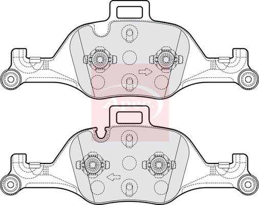 DriveTec Brake Pads DBPPAD110639EV