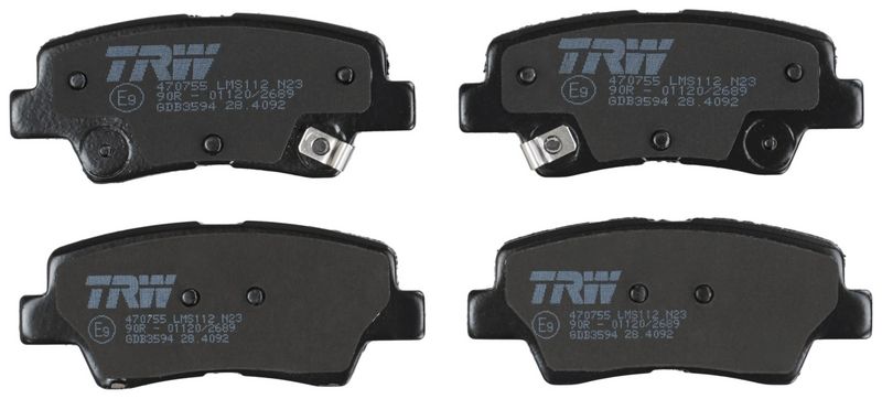 TRW GDB3594 Brake Pad Set, disc brake