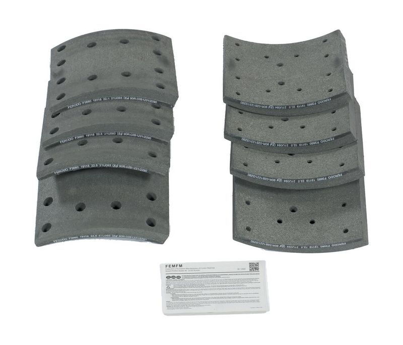 Ferodo Brake Lining Kit, drum brake K19116.0-F3660