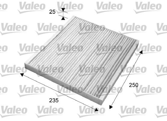 Фільтр, повітря у салоні, Valeo 715636