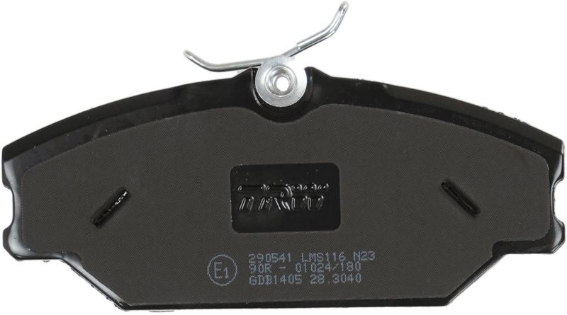 TRW GDB1405 Brake Pad Set, disc brake