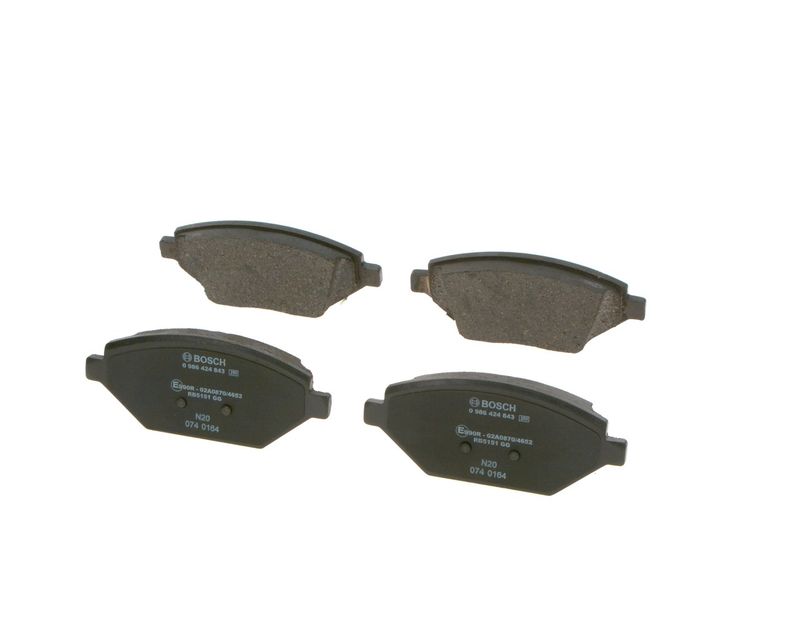 BOSCH 0986424843 Brake Pad Set, disc brake
