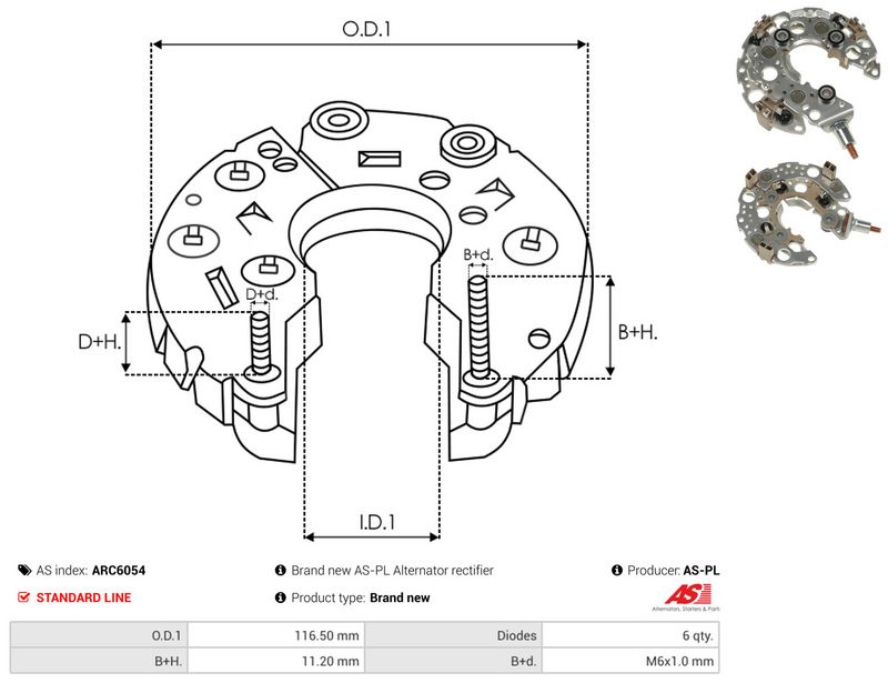 Seadistaja, generaator, AS-PL ARC6054